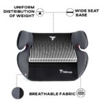 Teknum – Car Seat Booster Pluto – Black (4 – 12yrs)