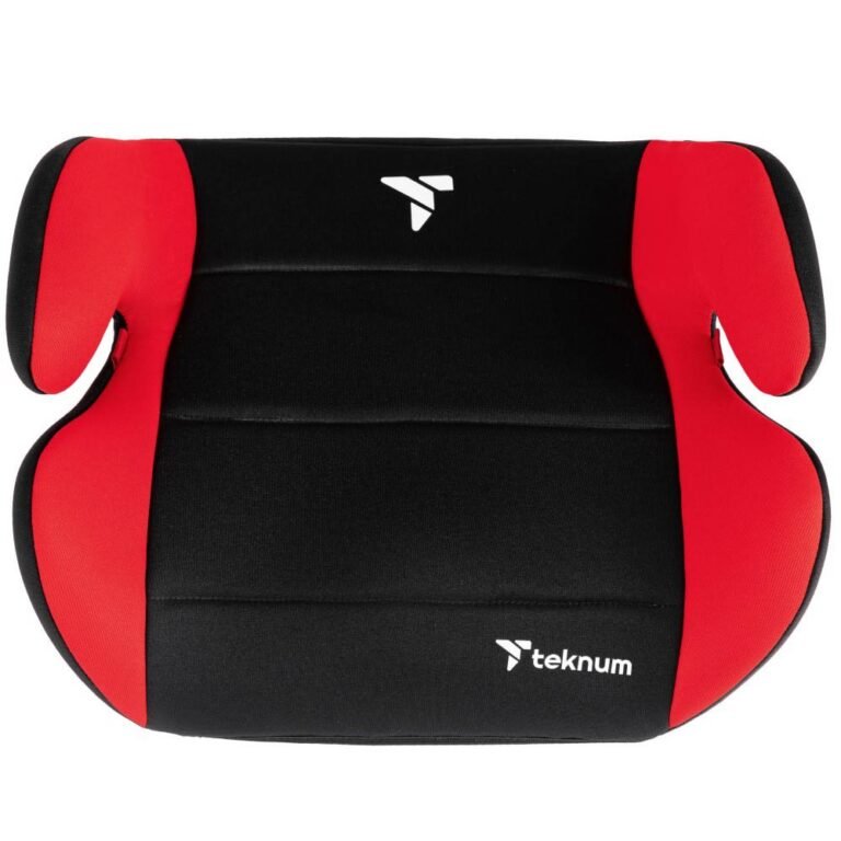 Teknum - Car Seat Booster Pluto - Red (4 - 12yrs)