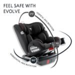 Teknum – Evolve 360 Car Seat – Black (0 – 12yrs)