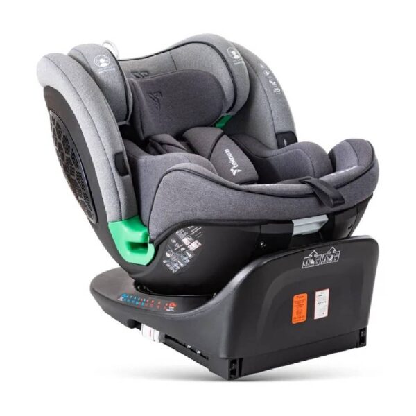 Teknum – Evolve Prime iSize Car Seat with Isofix – Grey