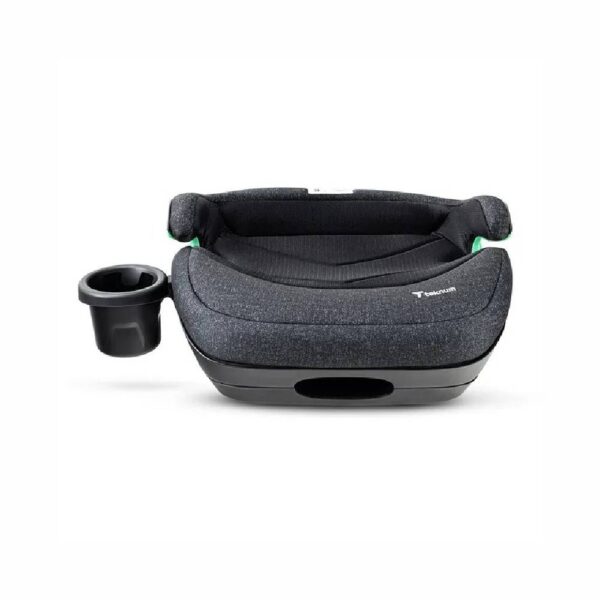 Teknum – I-Size Booster Car Seat With Cup Holder – Grey