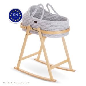 Teknum - Moses Rope Basket - Grey