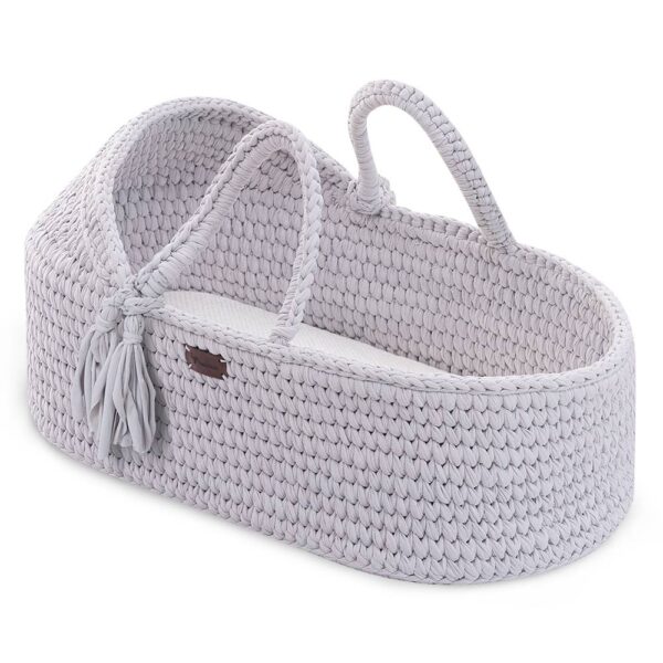 Teknum – Moses Rope Basket – Grey