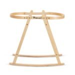 Teknum – Moses Rope Basket Stand – Natural Wood
