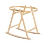 Teknum – Moses Rope Basket Stand – Natural Wood