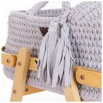 Teknum – Moses Rope Basket – Grey