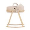 Teknum – Moses Rope Basket with Stand – Natural Wood