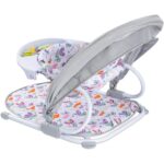 Teknum – Portable Baby Seat With Detachable Tray – Grey