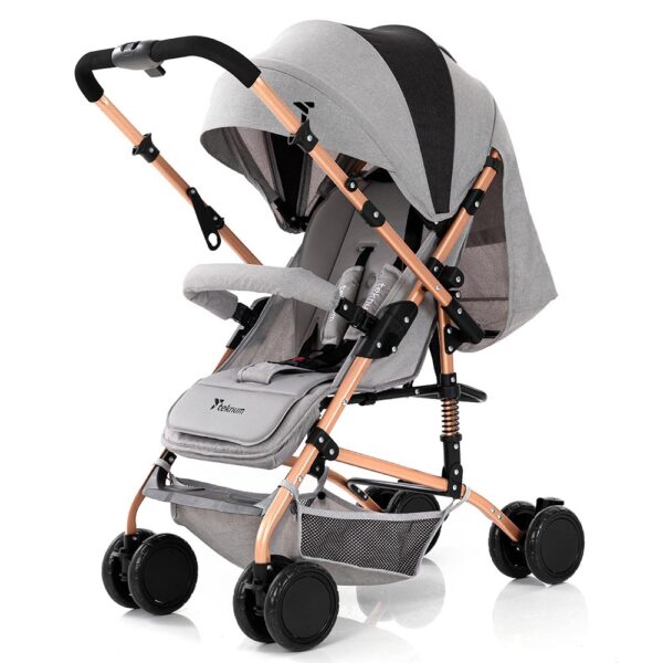 Teknum – Reversible Trip Stroller – Grey