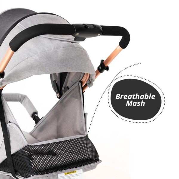Teknum – Reversible Trip Stroller – Grey