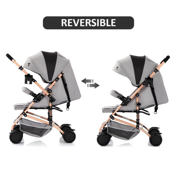 Teknum – Reversible Trip Stroller – Grey