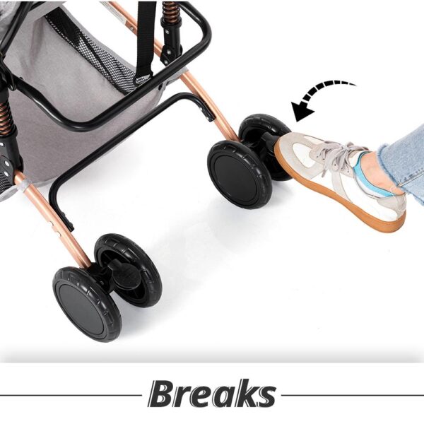 Teknum – Reversible Trip Stroller – Grey
