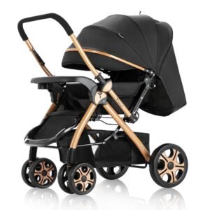 Teknum - Reversible Trip2 Stroller - Black
