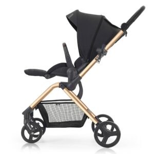 Teknum - STROLL-1 Travel System w/Reversible Stroller and Baby Car Seat - Gold