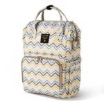 Teknum – Stroller & Diaper Bag- Yellow wave