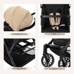 Teknum – Stroller Flylite – Ivory