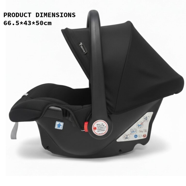 Teknum - Travel Infant Baby Car Seat - Black