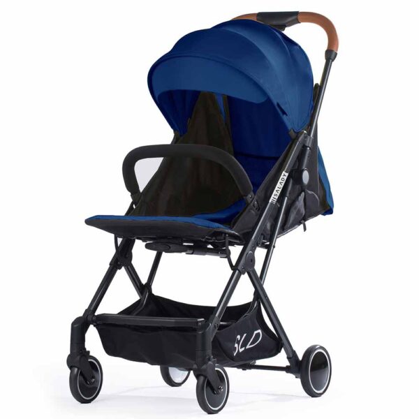 Teknum – Travel Lite Stroller – Navy Blue + Sunveno Diaper bag + hooks