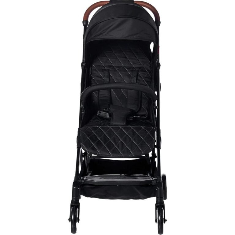 Teknum SLD Travel Lite Folding Stroller, 0-4 Years, Multi-Position Recline, Lightweight, Cabin Size, Includes Carry Bag - Black