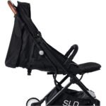 Teknum SLD Travel Lite Folding Stroller, 0-4 Years, Multi-Position Recline, Lightweight, Cabin Size, Includes Carry Bag – Black