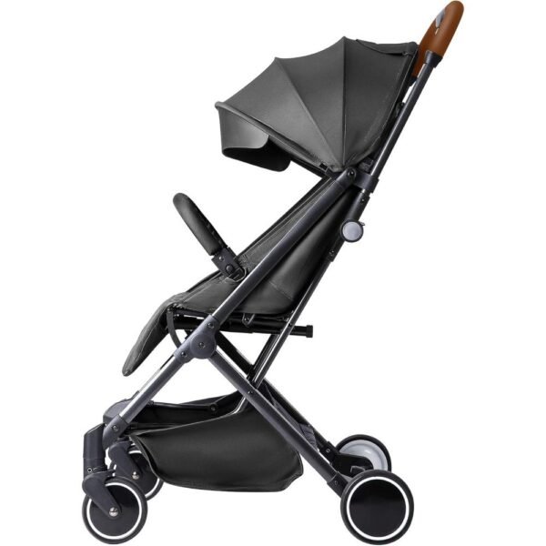 Teknum SLD Travel Lite Folding Stroller, 0-4 Years, Multi-Position Recline, Lightweight, Cabin Size, Includes Carry Bag – Black