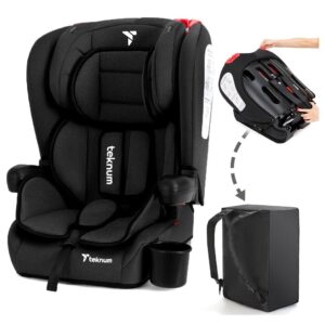 Teknum - Pack and Go Foldable Car Seat - Black