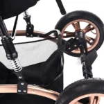 Teknum 3 in 1 Pram Stroller Khaki