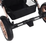 Teknum 3 in 1 Pram Stroller Khaki