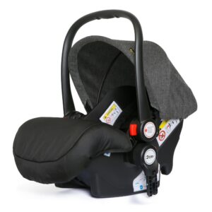 Neobreez – I-Sanfaro i-Size Isofix Booster Seat – Dark Grey/Black