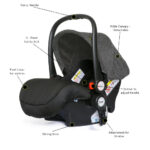 Teknum Infant Car Seat- Story-Dark Grey (0-12 Months)
