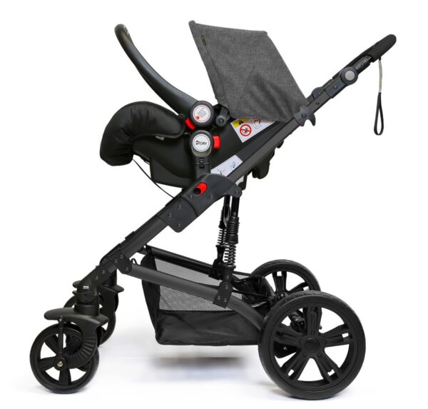 Teknum Infant Car Seat- Story-Dark Grey (0-12 Months)