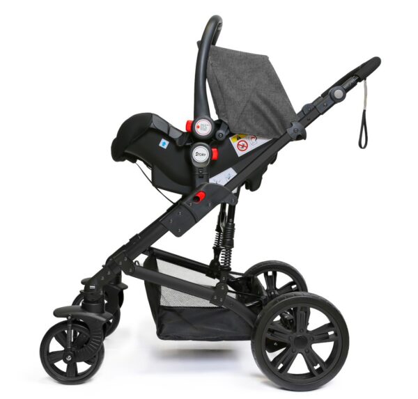 Teknum Infant Car Seat- Story-Dark Grey (0-12 Months)