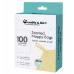 Bumble & Bird – Biodegradable Scented Nappy Bags – 100 pcs