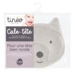 Tineo – Headrest Baby Pillow – Little Wolf Grey