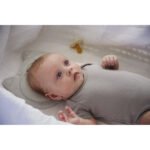 Tineo – Headrest Baby Pillow – Little Wolf Grey