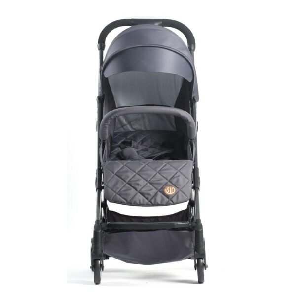 Teknum SLD Travel Lite Stroller, Lightweight, Recline & Trolley Handle with Carry Bag, 0-4 Years – Dark Grey
