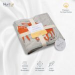 Nurtur – Soft Baby Blankets for Boys & Girls – Orange Deer Blankets