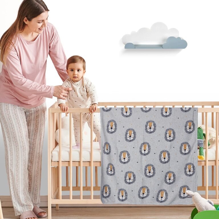 Nurtur - Soft Baby Blankets for Boys & Girls - Lion Blankets