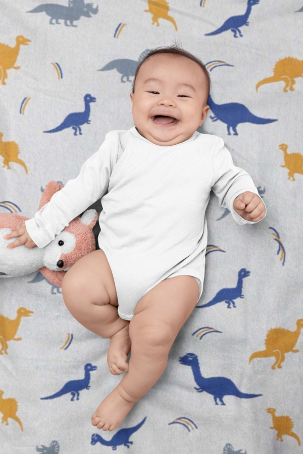 Nurtur – Soft Baby Blankets for Boys & Girls – Dinosaur Blankets