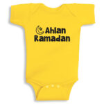 Twinkle Hands – Ahlan Ramadan – Baby Onesie – Yellow