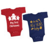 Twinkle Hands – Christmas New Year Onesie Set – Black
