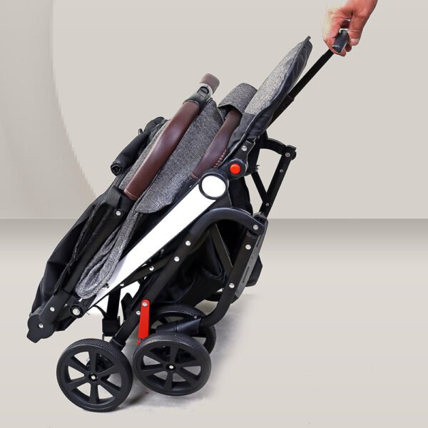 Uniqoo 3 Grey – Modern stroller