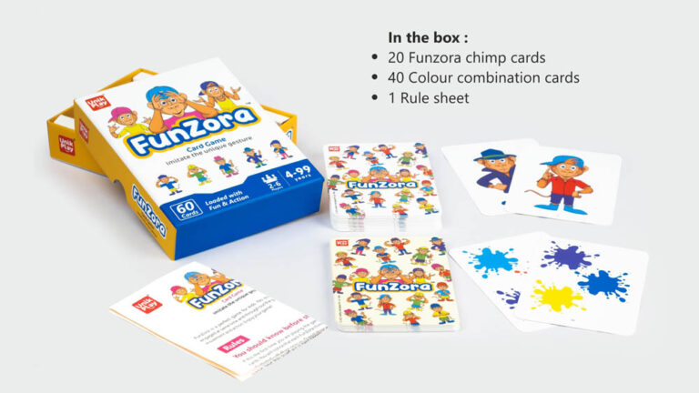 Unik Play - Educational Game Funzora Card Game