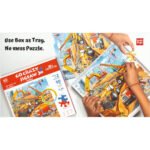 Unik Play – Go Crazy Jigsaw Puzzle With 2 Puzzle Trays – Construction