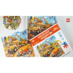 Unik Play – Go Crazy Jigsaw Puzzle With 2 Puzzle Trays – Construction