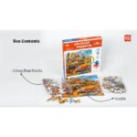 Unik Play – Go Crazy Jigsaw Puzzle With 2 Puzzle Trays – Construction