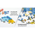 Unik Play – Go Crazy Jigsaw Puzzle With 2 Puzzle Trays – Construction