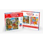 Unik Play – Go Crazy Jigsaw Puzzle With 2 Puzzle Trays – Dino