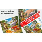 Unik Play – Go Crazy Jigsaw Puzzle With 2 Puzzle Trays – Dino