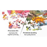 Unik Play – Go Crazy Jigsaw Puzzle With 2 Puzzle Trays – Dino